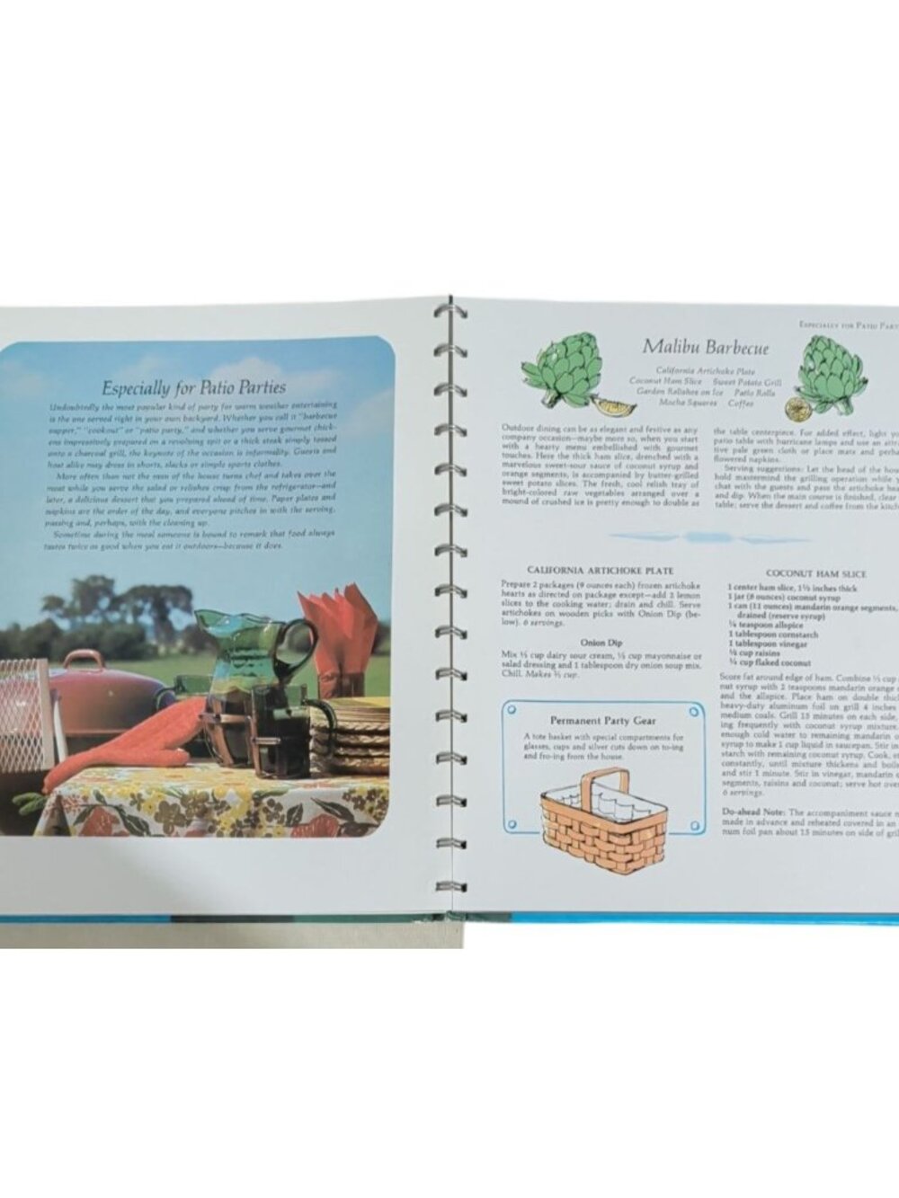 Betty Crockers Hostess Cookbook 1967 Vintage Spiral-Bound Entertaining Guide MCM - Picture 5 of 10